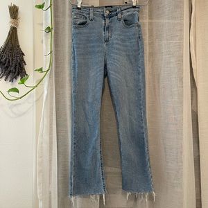 BDG kick flare jeans. High rise